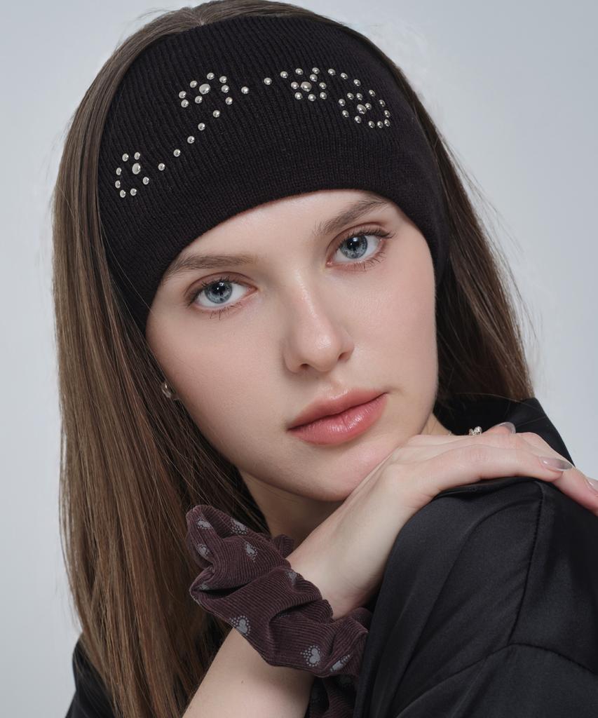 Xanadu Spiral Hairband_Black