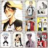 Bokuto Akaashi Manga Cartoon Decor Poster Vintage Tin Sign Metal Sign Decorative Plaque for Pub Bar Man Cave Club