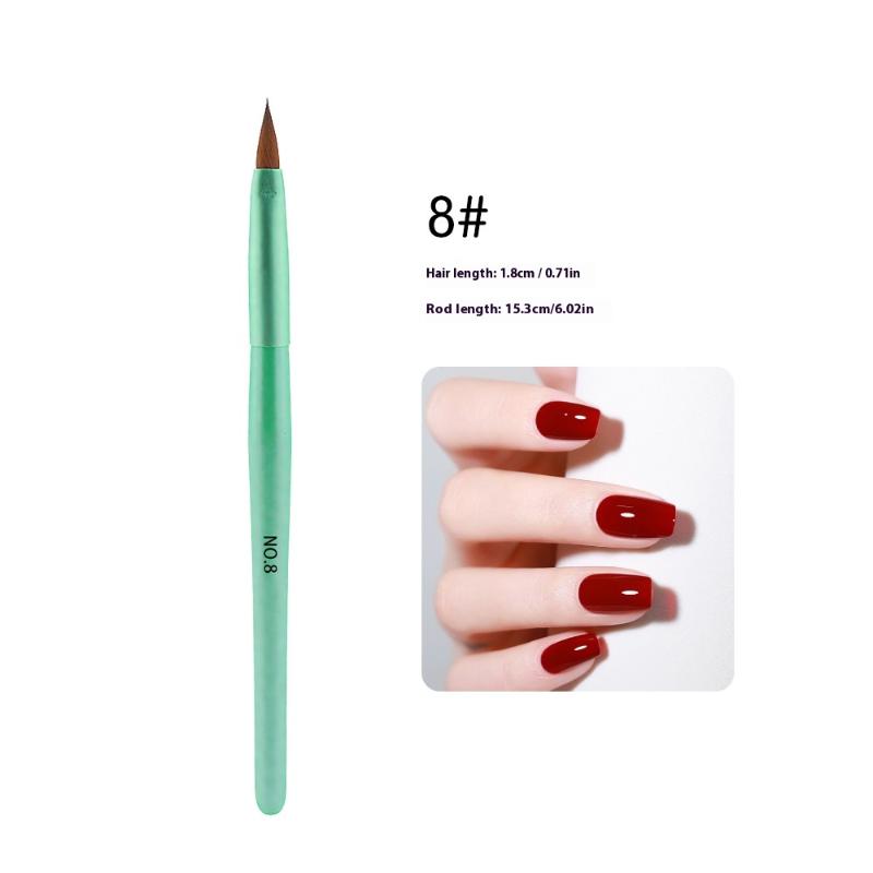 

Morandi Color Nail Brush Set UV Gel Polish Compatible Nail Art Extension Builder Manicure Pen Painting Drawing Brushes for Nail