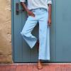 Women's High Waist Wide Leg Pants In Multiple Colors
