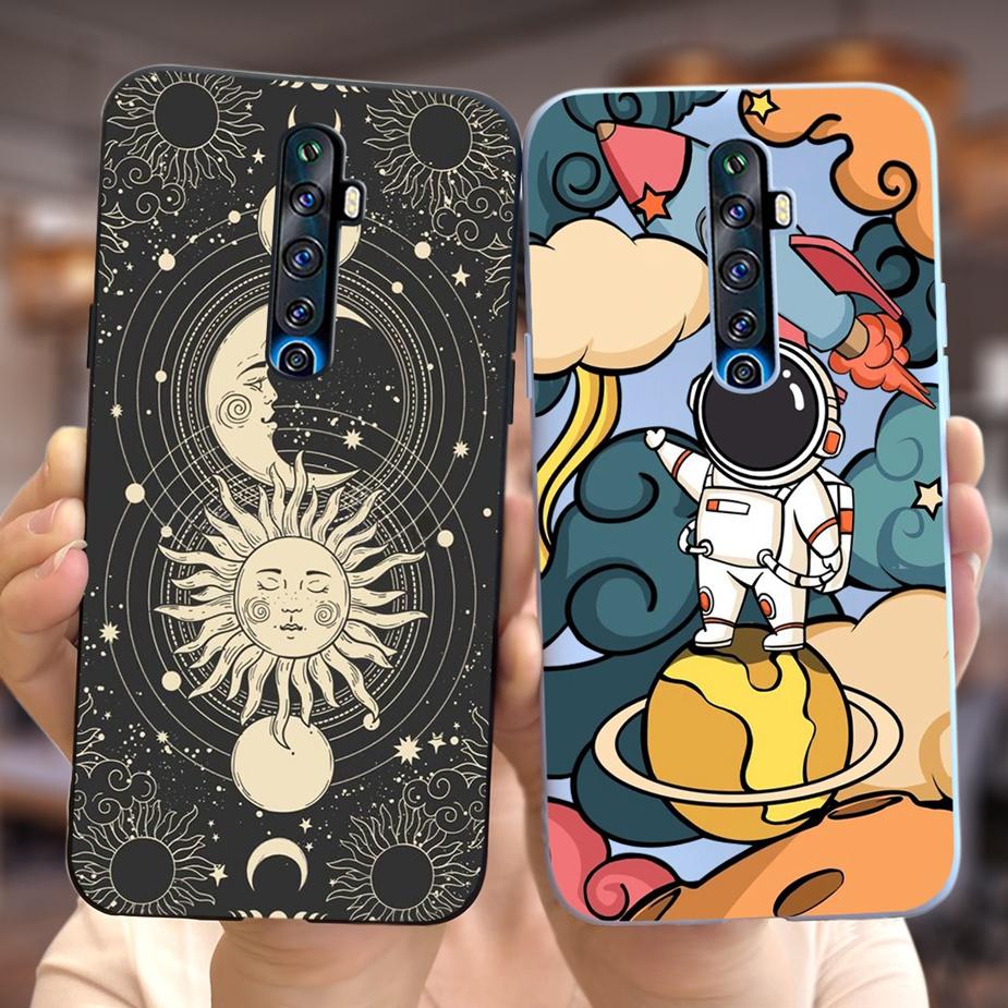 For Oppo Reno 2 Case Reno 2F 2Z Cute Fashion Cartoon Cover Soft Silicone Phone Cases For Oppo Reno2 F Z Reno 2Z 2F Reno2F Bumper