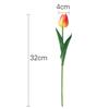 Pu Moisturizing Tulip Simulation Flower Fake Flower Wedding Party Home Decoration Flower Flower