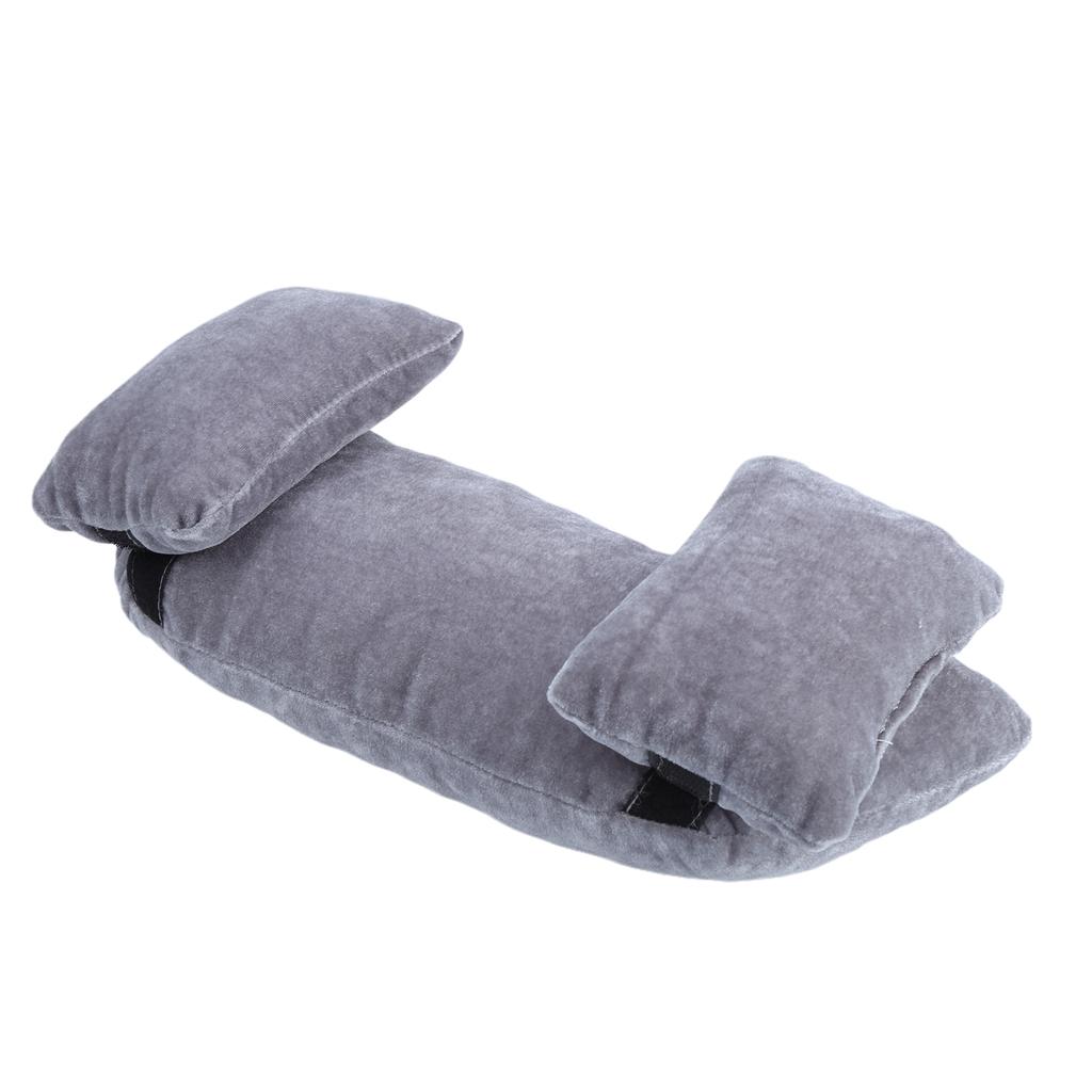 Newborn Photography Props Velvet Baby Posing Pillow Soft Photo Shoot Studio PositionerGray