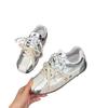 Gu Yunshu inner height increase 4cm retro German training shoes women's 2025 new sports and leisure shoes fashion Forrest Gump shoes trend