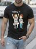 Funny Supernatural TV Show Inspired - Dean of Pudding Graphic Tee T-shirt