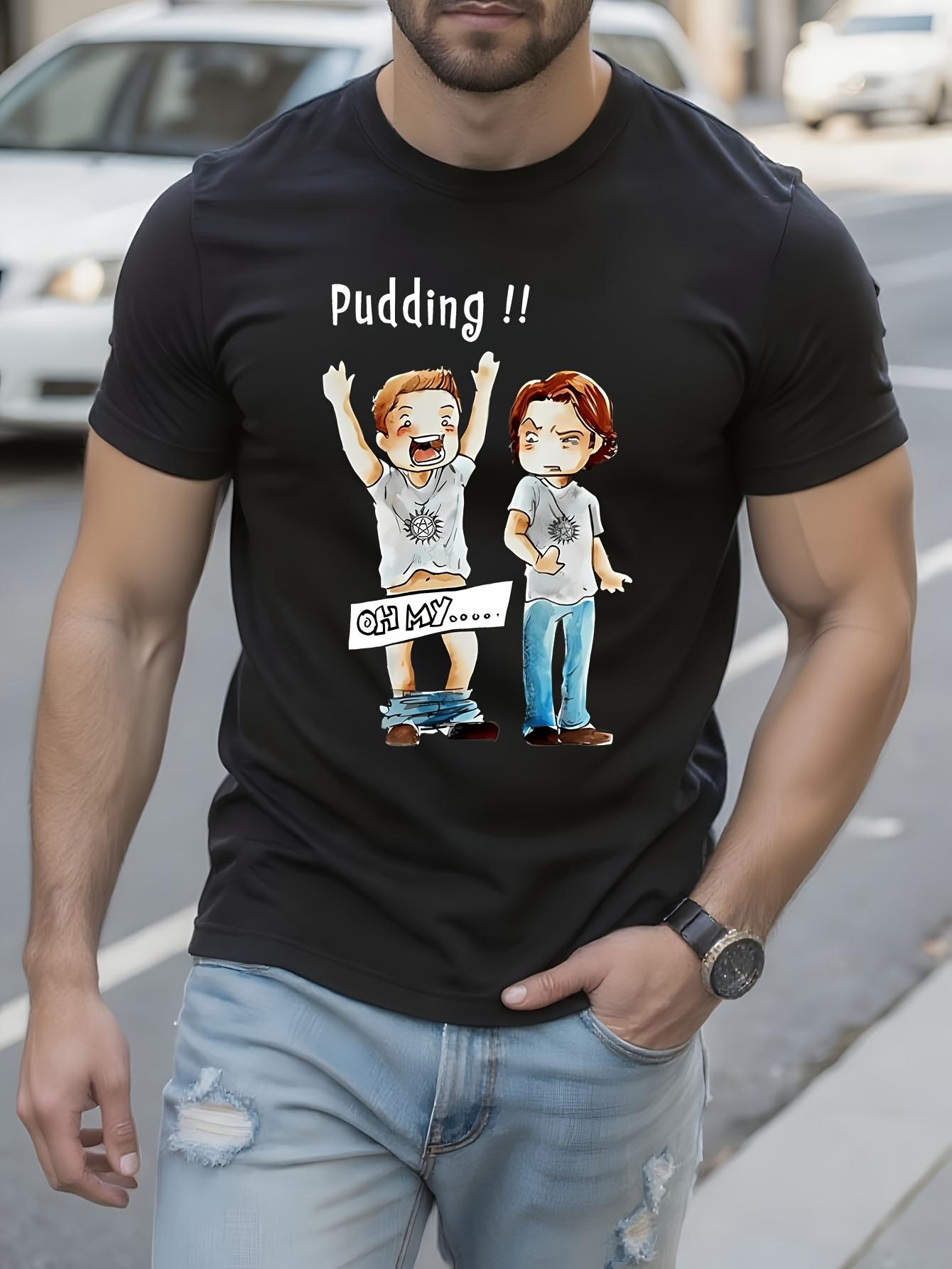 Funny Supernatural TV Show Inspired Tshirt Dean of Puddin... XXL