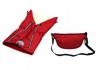Traditional Wooden Sled With Backrest And Sleeping Bag For Children, Strong Polish