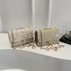 Woven Personalized Lace  New Trendy Fashion Chain Popular Spring New Chain Shoulder Crossbody Small Square Bag