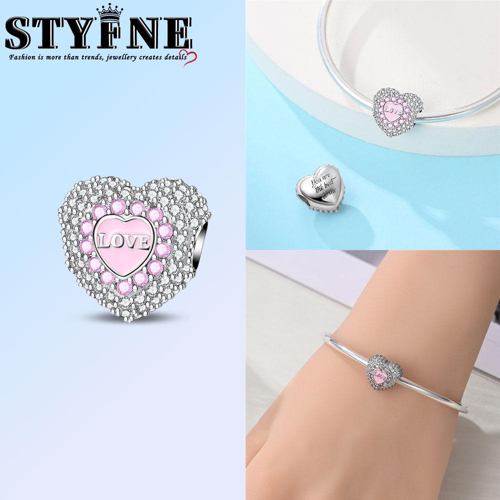 Copper Infinity Love Dangle Charms Like Snake Entangle Beads Fit Original Bracelet Diy Fine Jewelry Gifts For Women