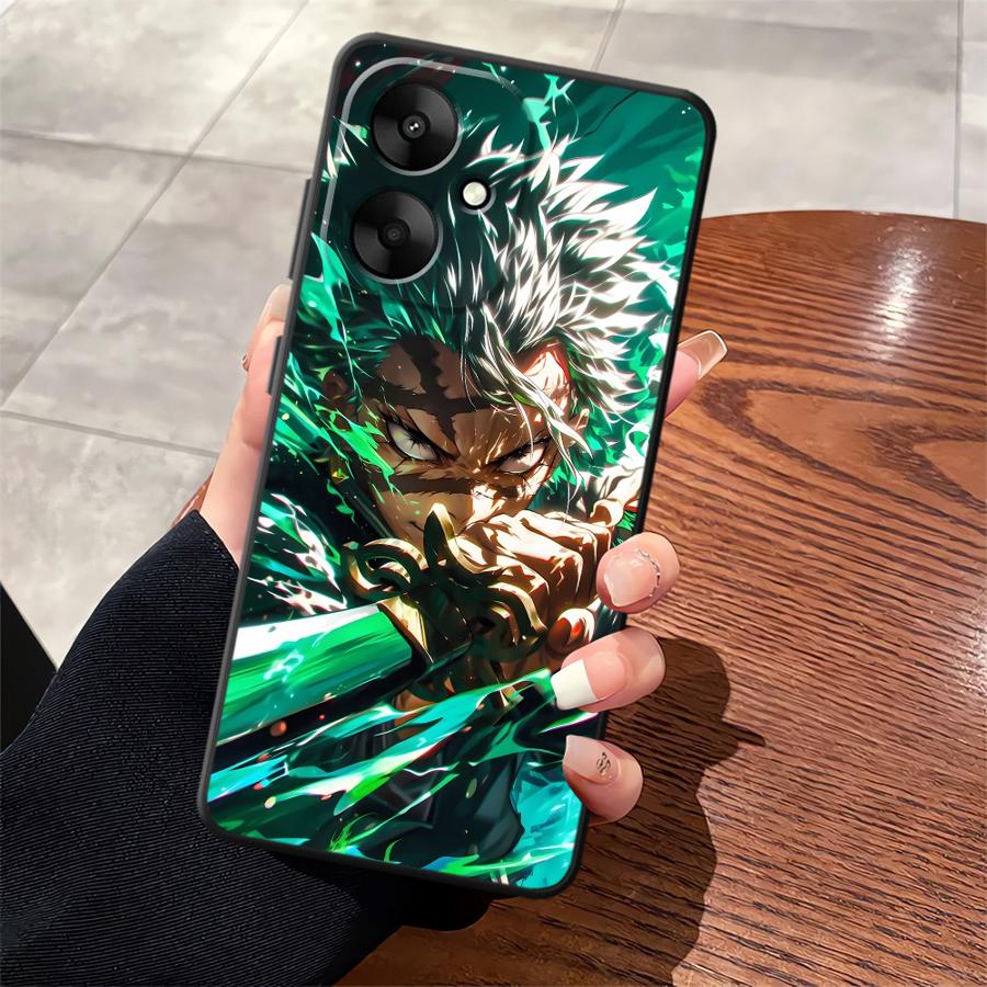 Soft Back Phone Cover Case for Xiaomi Redmi 10 9A 9C K40 K50 Gaming 13C K60 9T 12C A5 A1 A2 Plus 12 Demons Anime Slayer