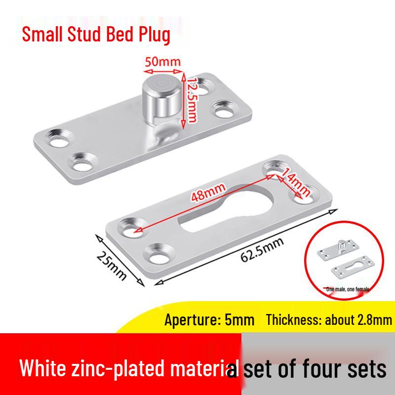 Reinforced 90° Right Angle Bracket for Cabinets, Beds, and Corner Support