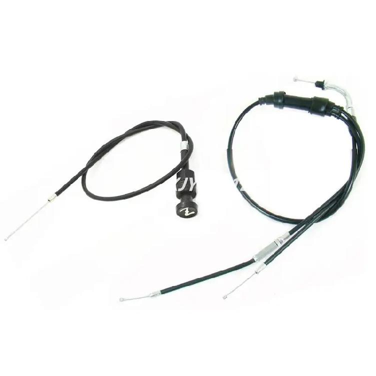 New Throttle Cable & Choke Cable For Yamaha PW50 PW 50 PY50 Pit Dirt Bike