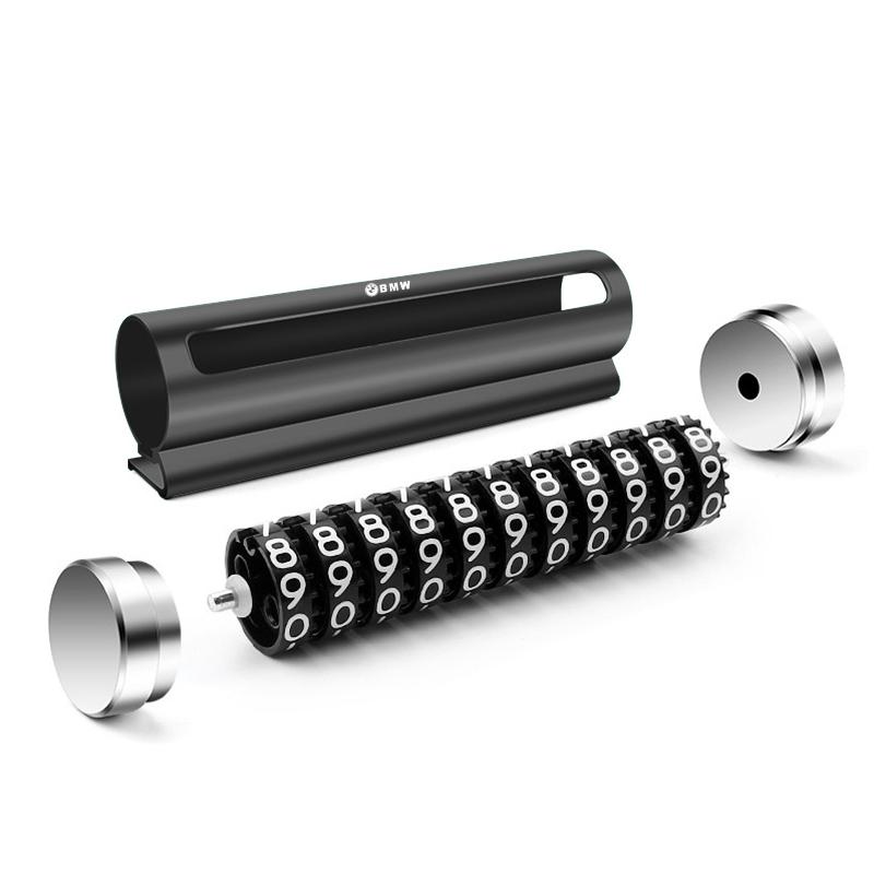 Card Parcare Temporară Auto Metalic Număr de Telefon Placă Parcare Pentru BMW F12 F13 G11 G12 G08 E89 E86 F26 F16 F40 G30 F10 F20 F46 G14 G07