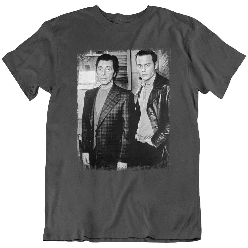 Donnie Brasco Man undercover Secret Agent Gangster Movies Fan T Shirt Gift New 2XL