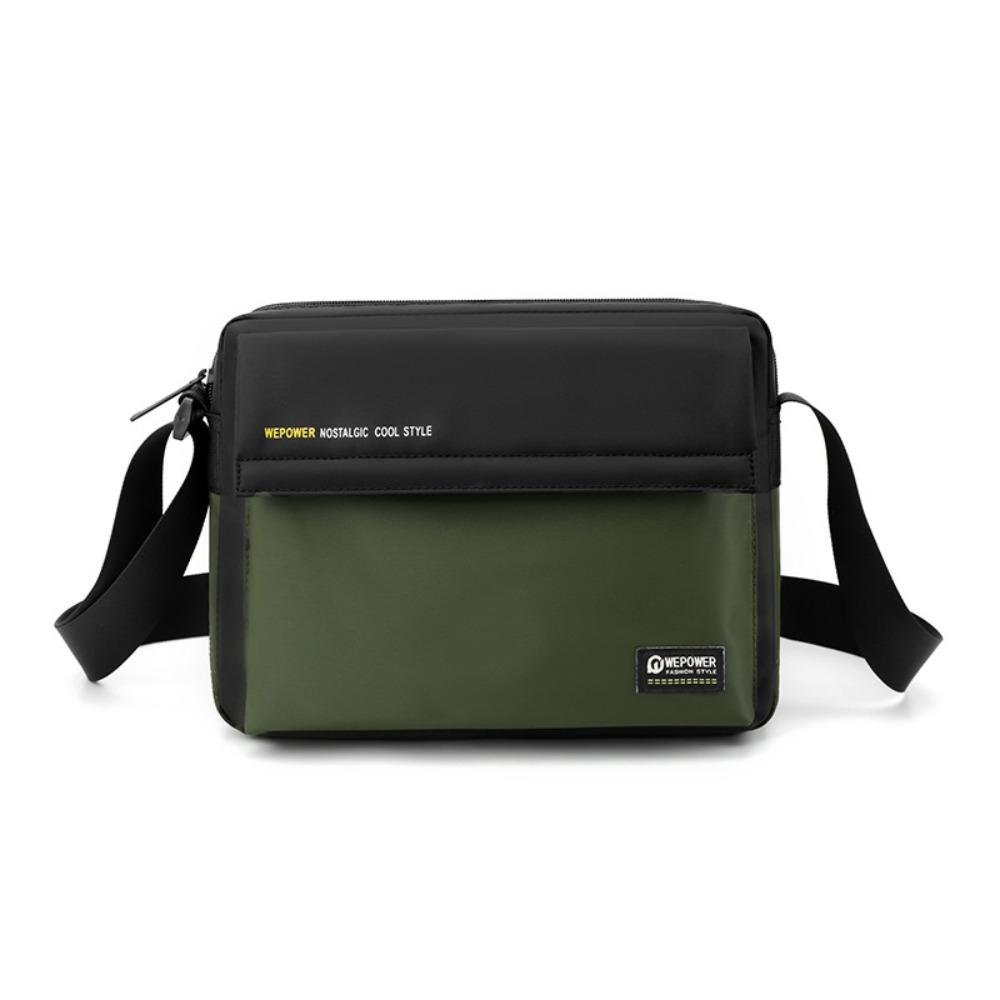 Single Shoulder Man Messenger Bag Large Capacity Nylon Crossbody Bag Men's Shoulder Bag  Camping