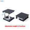 [TL]Aluminum Router Lift Table Woodworking Engraving Spirit Level  lifting platform Stand Tool For Physical Chemical Equipment