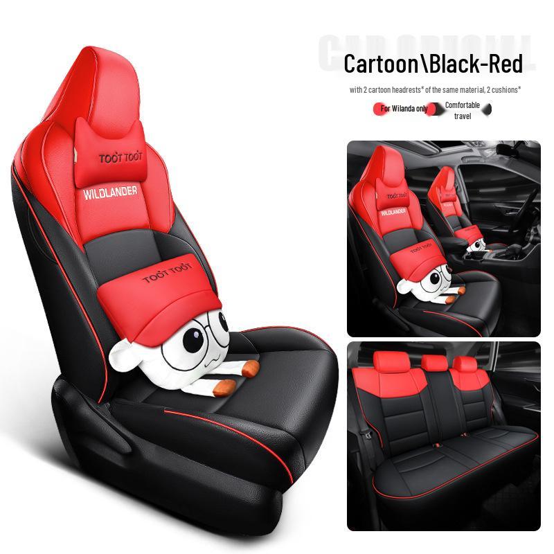 QQG Custom Leather Seat Cover for All-Season Full Coverage - Fits Toyota Venza