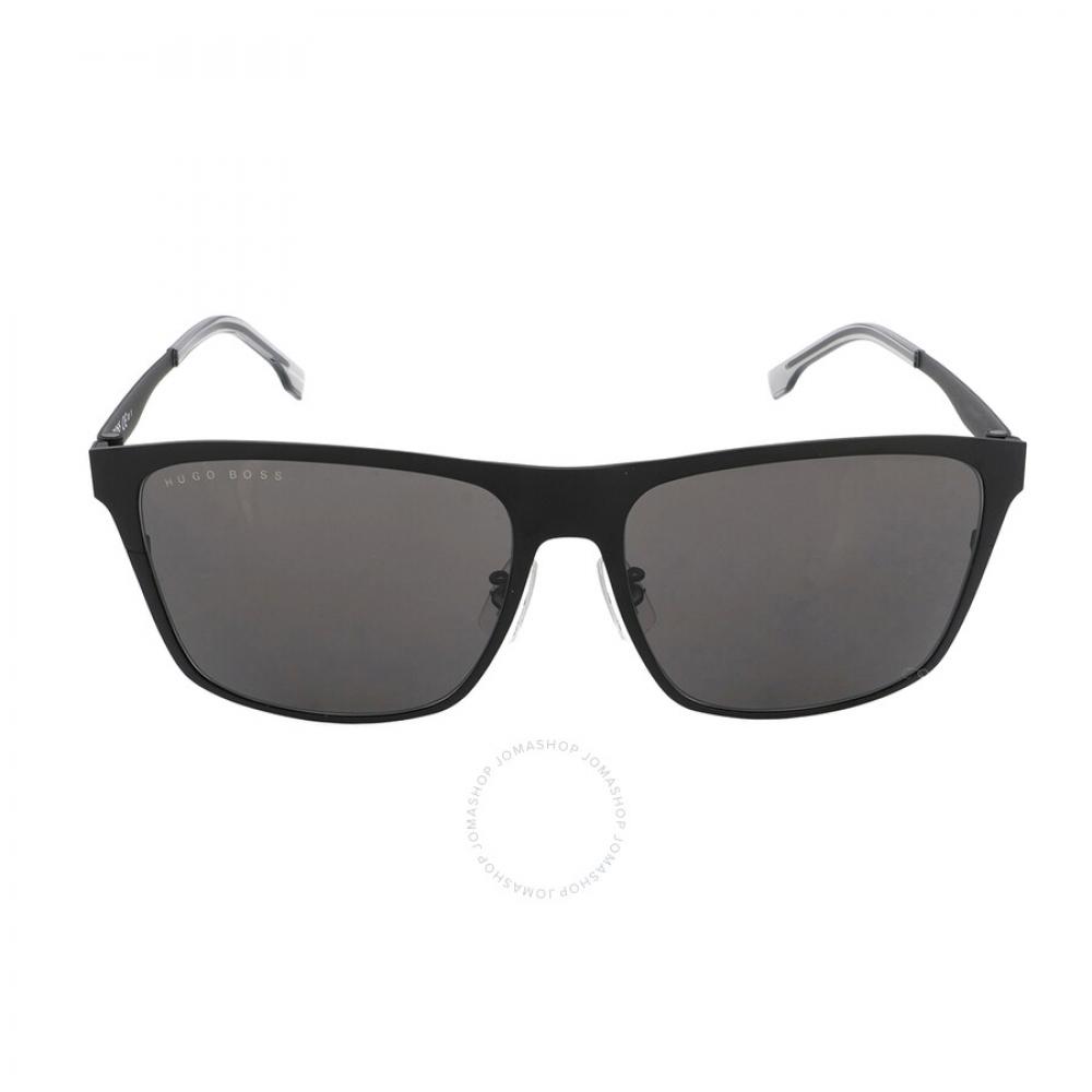 

Hugo Boss Grey Square Men s Sunglasses BOSS 1410 F S 0003 IR 60