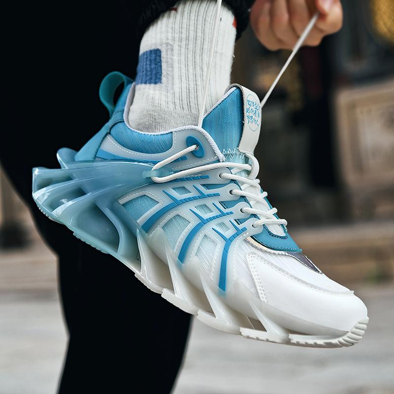 Pánské boty Tenisky Pánské tenisky Luxusní boty Pánské ležérní Trenér Závody Prodyšné módní povaleče na běhání Boty pro muže