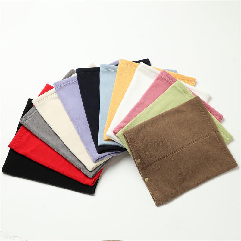 Imitation Rabbit Fur Outdoor Windproof Ring Scarf Women Thick Winter Warm Scarves Soft Head Neck Wraps Neckerchief Mask Neck