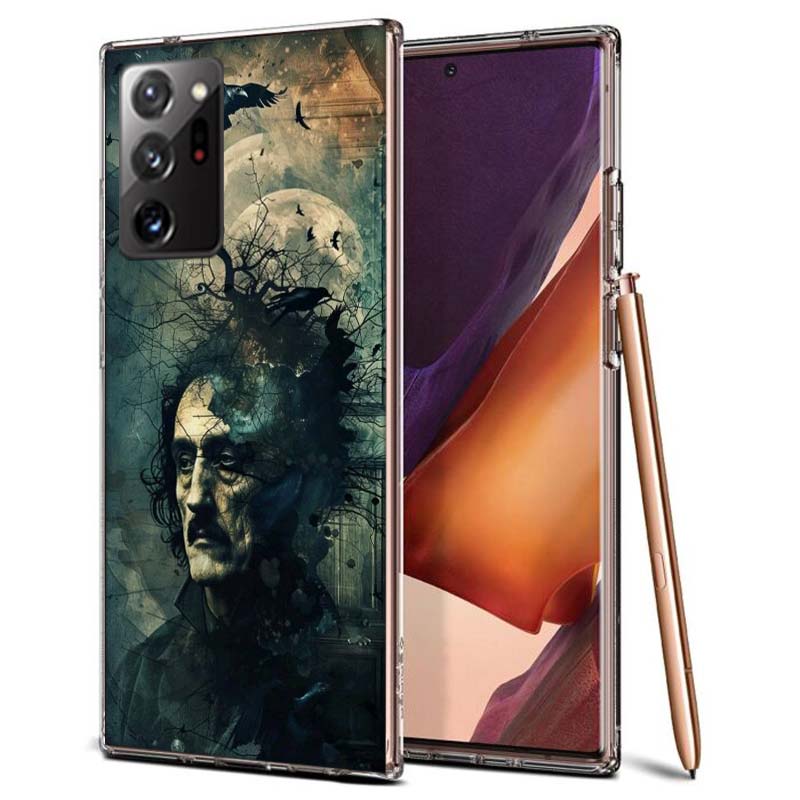 

Edgar Allan Poe Phone Case for Samsung A55 A35 A25 A15 A07 A05S A16 A17 A26 A36 A37 A56 A57 Galaxy Note 20 10 A50S A71 A51 A31 A Samsung A26 5G