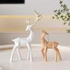 Deer Origami Ornament: Elegant Art Decor for Living Room or Wine Cabinet