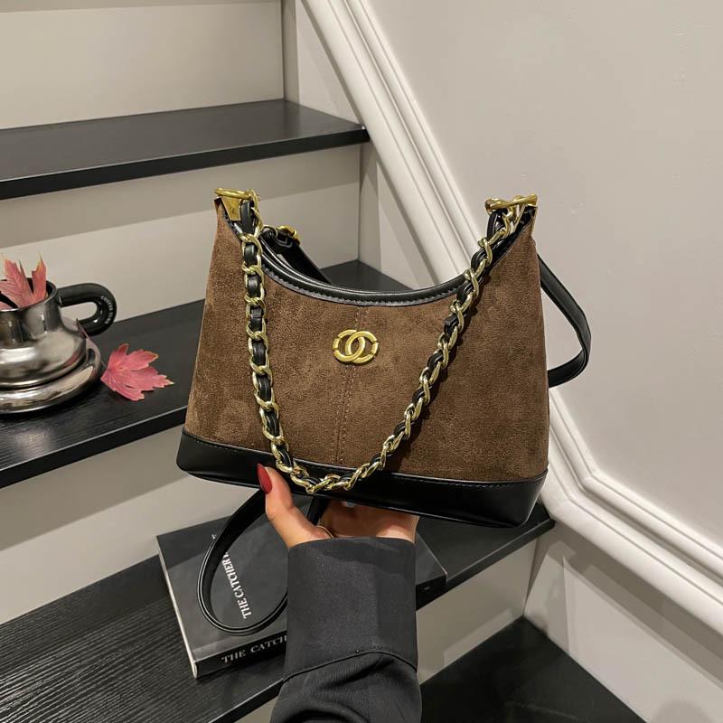 2025 Trendy Retro Řetízková Taška pod Paži - Vysoce Hodnotná Dámská Taška přes Rameno & Crossbody