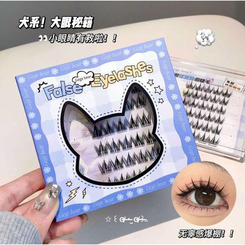 Stapi - Glue-free Animal Multipack False Eyelashes Cluster (Various Designs)