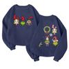Children's Fashionable Lightweight Long-sleeved Round Neck Pullover With Pockets Printed Pullover