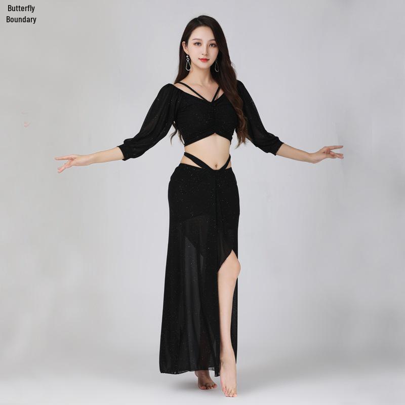 New Plus Size Mesh Belly Dance Practice & Performance Clothes - Spring/Summer Collection