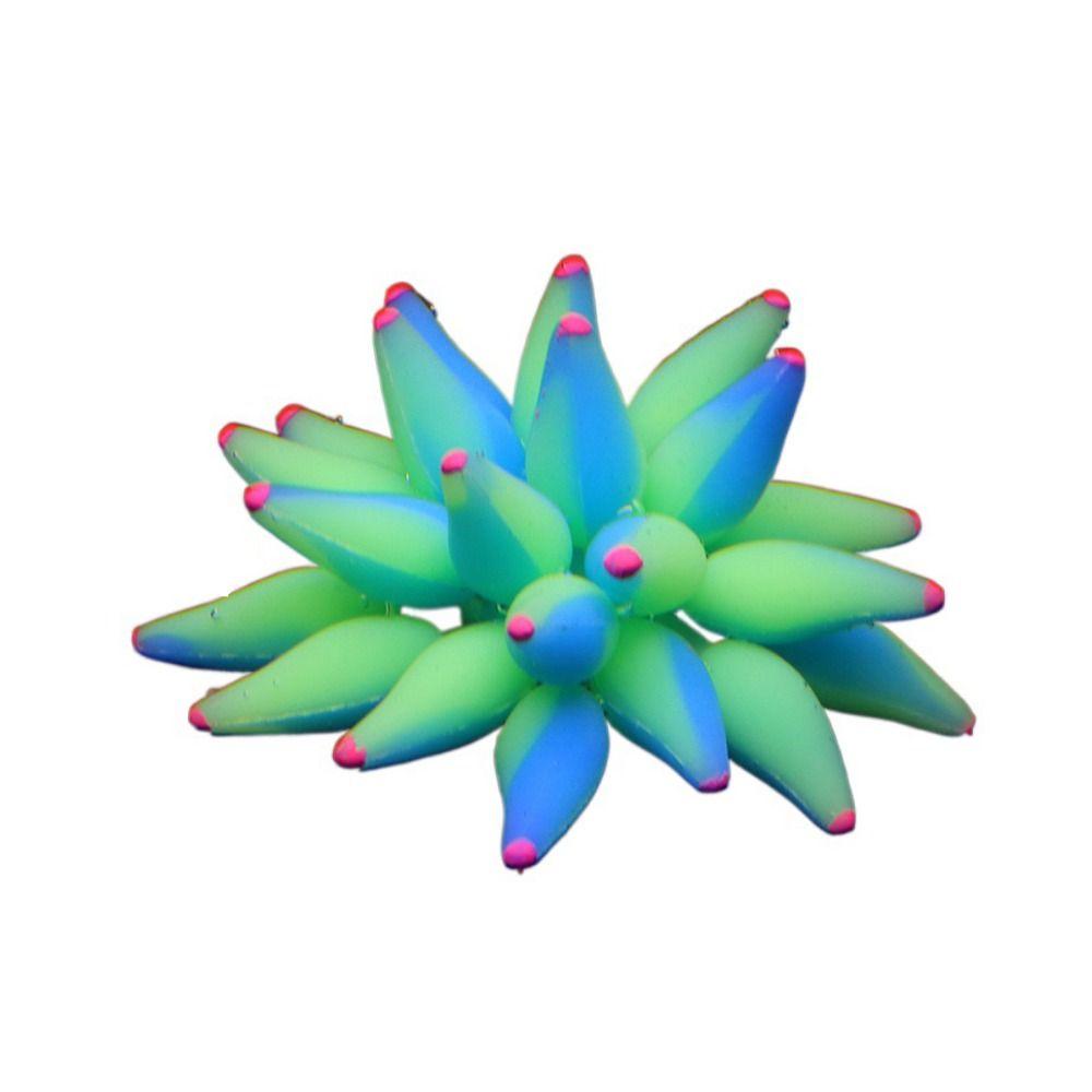 

Soft Bubble Coral Fluorescence Soft Aquarium Coral Luminous Sea Anemone Aquarium Decor