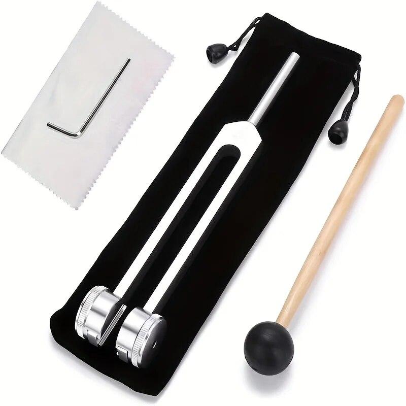 

128 Hz Tuning Fork Set Weighted Bio-Acoustic Tuning Fork for Healing Chakra,Sound Therapy,Reliever Stress