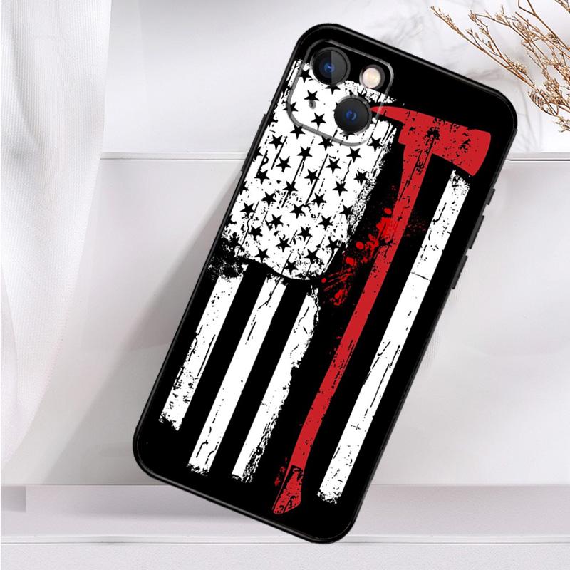 Firefighter Heroes Fireman Phone Case For iPhone 16 15 14 13 12 11 Pro Max Mini X XR XS Max 7 8 Plus Back Cover
