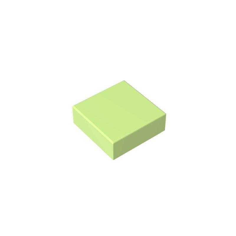 50pcs 3070 Smooth Tile 1x1 Bricks Bulk Building Blocks for MOC Educational DIY Gift