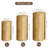 3pz Coperture Cilindriche in Spandex per Supporti Copertura per Supporto a Piedistallo Tessuto di Velluto Coperture Cilindriche per Colonne Pedestal per Decorazioni per Feste