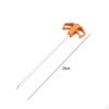 Camping Tent Stakes Ground Stake Nails Metal Pointed Handling Quick Pull Pegs Tarp for