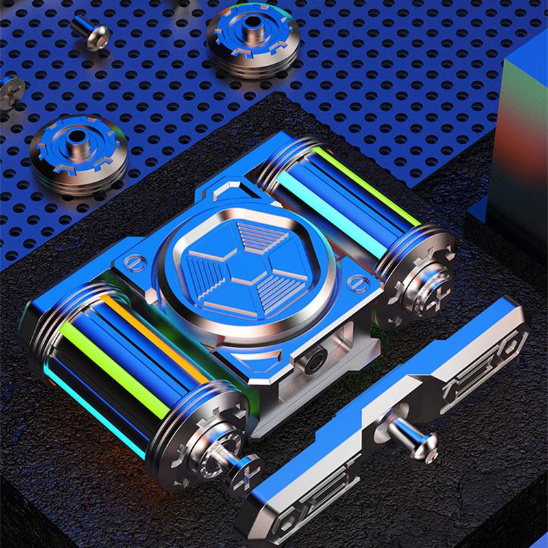 Luminous Tank Roller 101 Fidget Spinner EDC Metal Hand Spinner Adult Fidget Toys ADHD Tool Anxiety Stress Relief Toys Office Toy