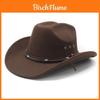 Traditional Style Cotton Formal Hat With Wide Brim For Men And Women