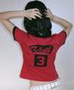 Eontaiteulseoul Untitled Arch Symbol Ringer Crop Short Sleeve Red