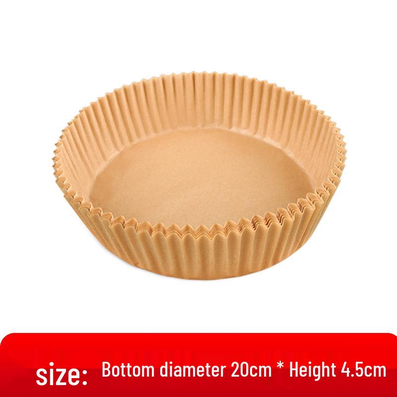Oil-Proof, Food-Grade Disposable Air Fryer Paper Plate & Bowl Liners