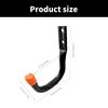 6pcs Wall Mount Hooks Large Metal Hooks Utility Garage Hooks for Garage Storage for Organizing Tool  Sports Equipment