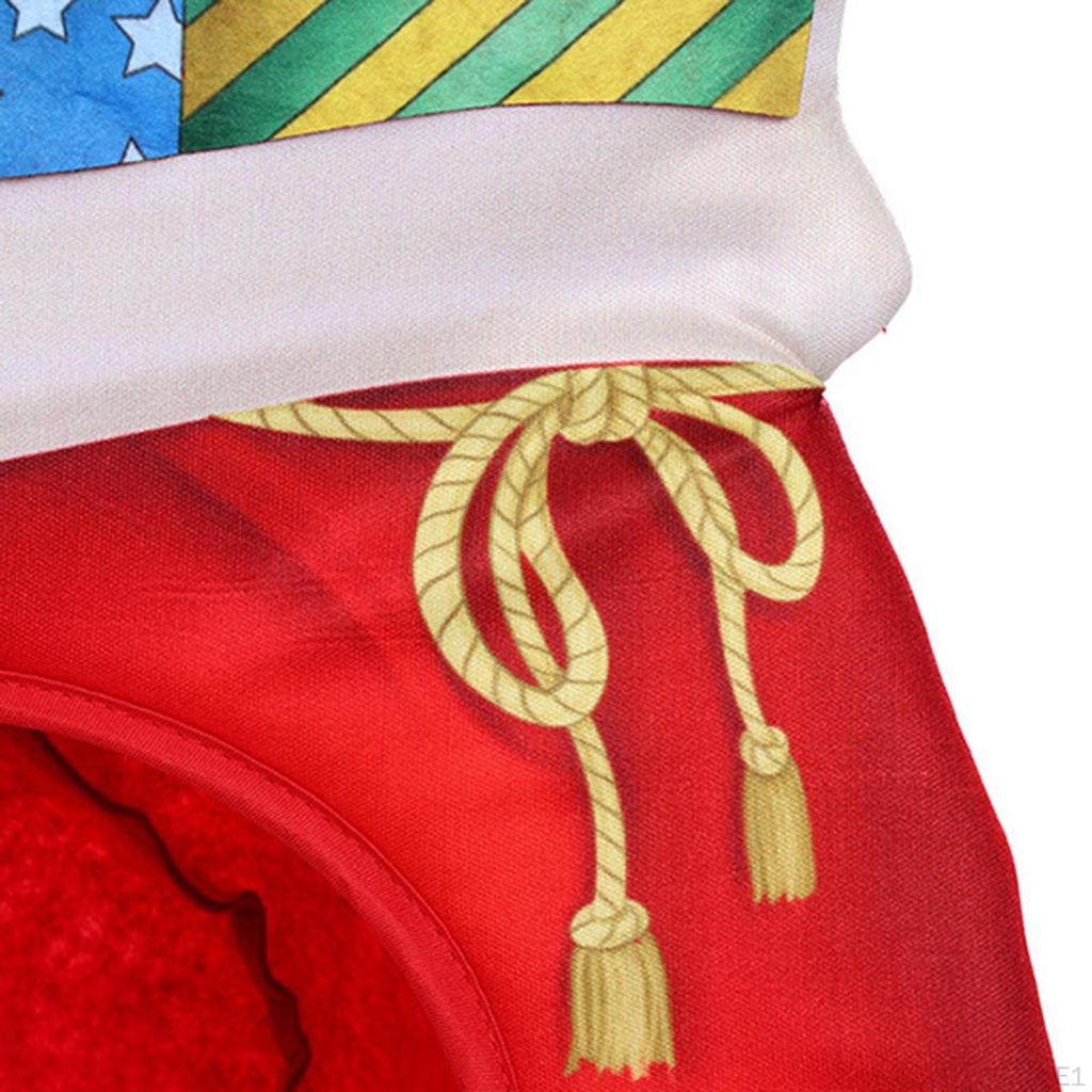 Christmas Hat Headwear Breathable Pullover Xmas Headgear for Cosplay Masquerade Stage