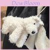 Plyšová taška West Highland White Terrier s úložným prostorem pro děti a teenagery
