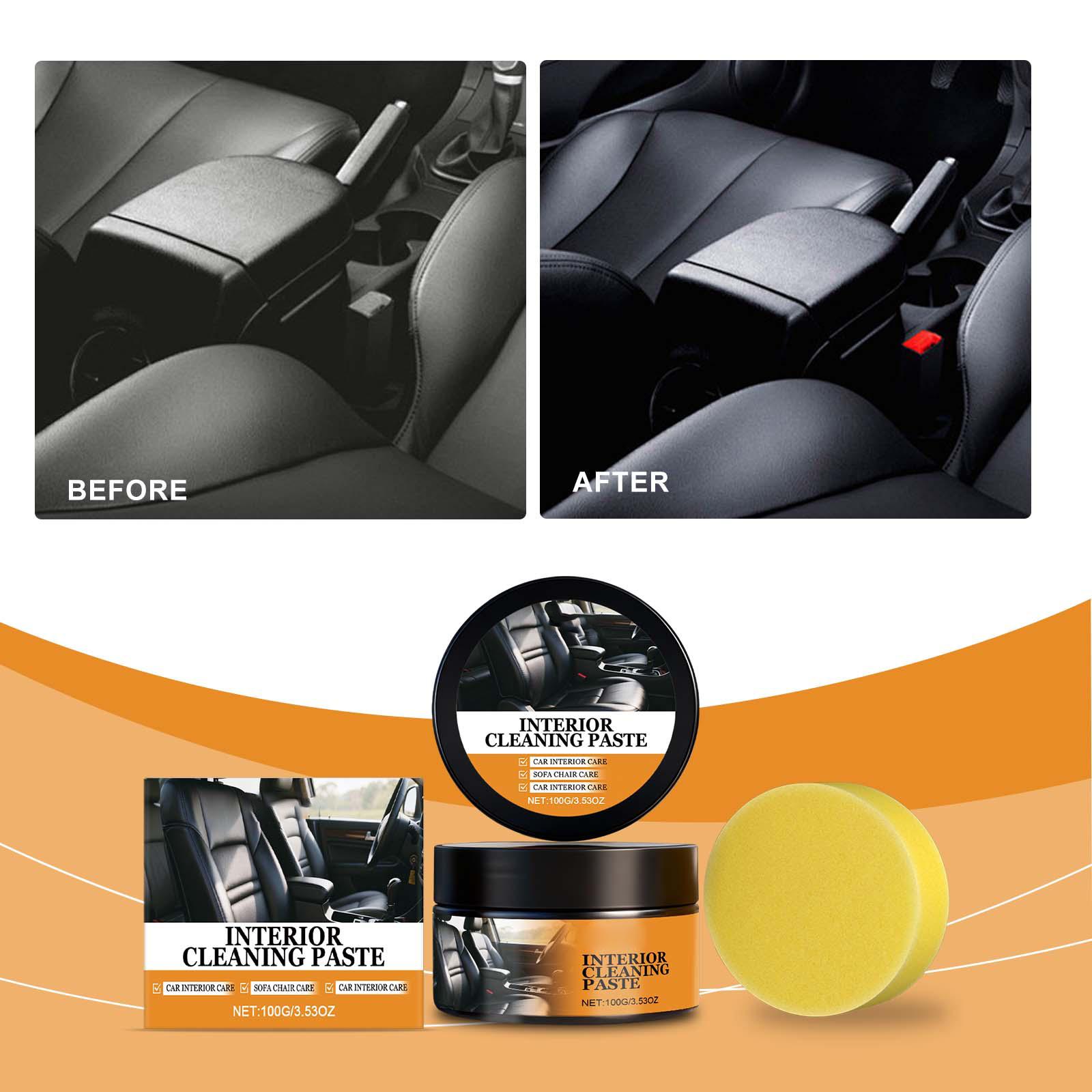 

Multi-purpose Car Leather Cleaner For Seat And Interior Polishing, Stain Removal, Cleaning, And Daily Maintenance One Size