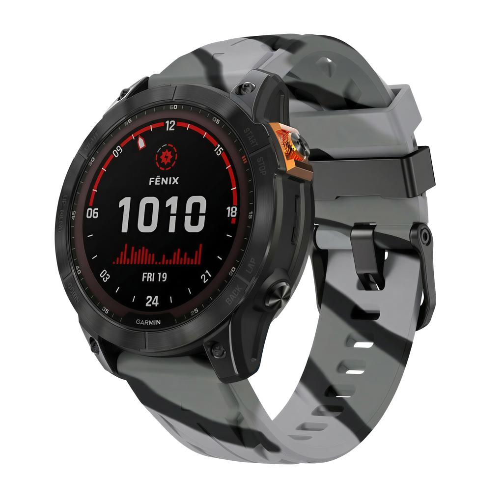 22/26mm Quick Fit Band for Garmin Fenix 8 Pro/Quatix8 47MM Fenix 8 Pro/Quatix8 51MM Silicone Watch Strap for 22/26mm Quick Fit