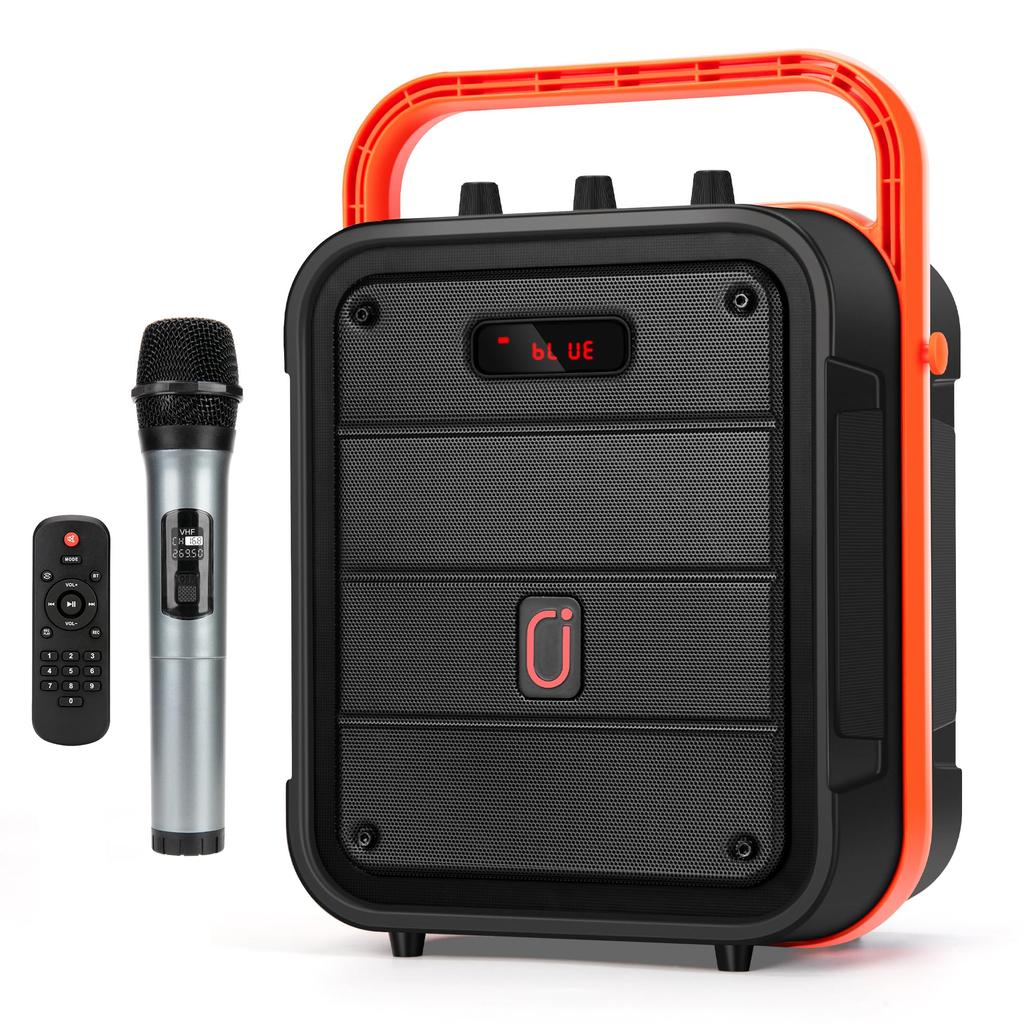 JYX Speaker 1 Wireless Compatible with Bluetooth Equipped with High and Bass Enhancement Suitable for Home Street School Disaster Street Live Set,