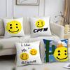 Luxury Smile C-Cpfm Pillow Case Short Plush Print Cushion Cover Square Throw Pillow Covers Sofa Home Decor