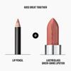 Mac CosMetics LustreGlass Sheer Shine HydratinG 8hr Lipstick 0.1 Oz 3.5 G huG Me Blushed Nude
