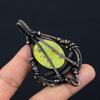 Stichtite Gemstone Pure Copper Wire Wrapped Designer Handmade Pendant Jewelry