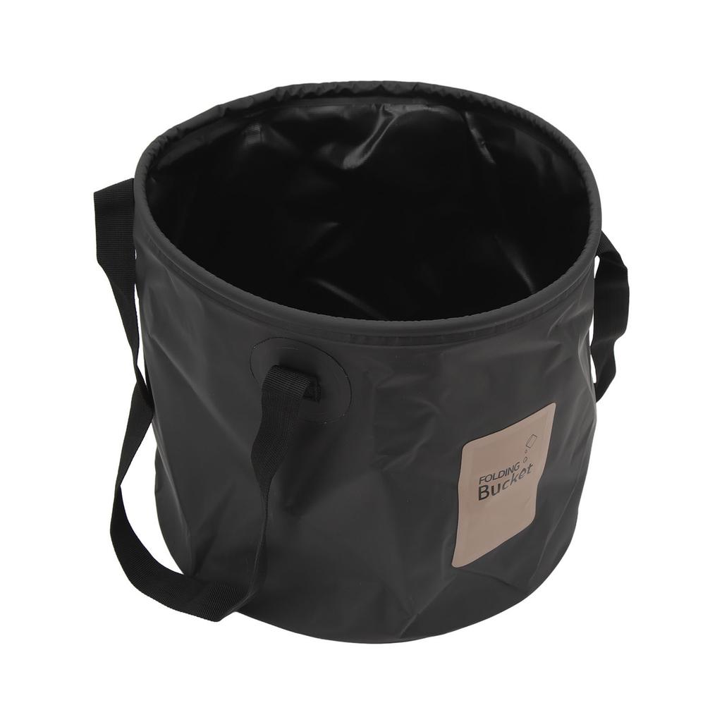 20L Portable Camping Bucket PVC Folding Water Bucket High Capacity Collapsible Container for Outdoor Activities